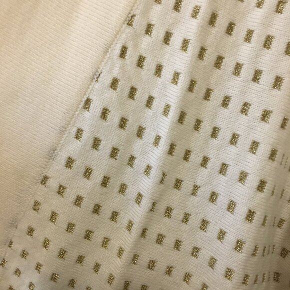 Jessica Cream and Gold 3/4 Sleeve Cardigan - Picture 3 of 10